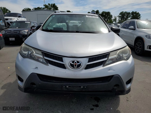 2014 Toyota RAV4 LE with VIN JTMZFREV4EJ013883, listed as a Copart auction lot 53100155 with 99,780 mi miles and Salvage Title. Bid and sale history available at carsss.com. Image 5.