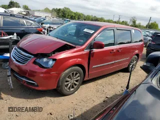 2015 Chrysler Town & Country S with VIN 2C4RC1HG3FR710899, listed as a Copart auction lot 70559254 with 115,071 mi miles and Salvage Title. Bid and sale history available at DreamBid. Image 1.