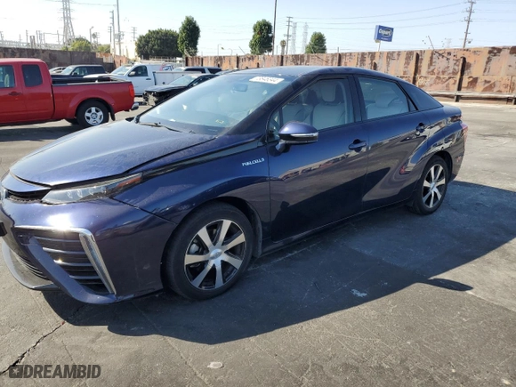 2017 Toyota Mirai with VIN JTDBVRBD6HA003330, listed as a Copart auction lot 73846344 with 65,509 mi miles and Salvage Title. Bid and sale history available at carsss.com. Image 1.