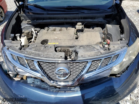 2012 Nissan Murano LE with VIN JN8AZ1MW2CW235732, listed as a Copart auction lot 53029945 with 113,102 mi miles and Clean Title. Bid and sale history available at carsss.com. Image 12.