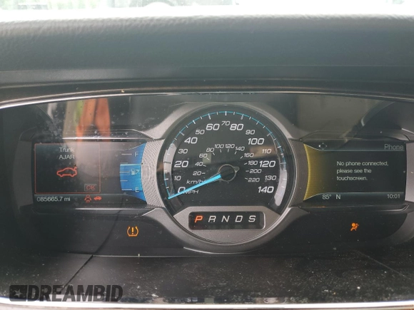 2018 Ford Taurus Limited with VIN 1FAHP2F87JG130072, listed as a Copart auction lot 65019464 with 85,665 mi miles and Salvage Title. Bid and sale history available at DreamBid. Image 9.