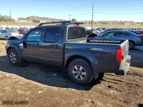 2011 Nissan Frontier PRO-4X with VIN 1N6AD0EV9BC414521, listed as a Copart auction lot 80242924 with 0 mi miles and Salvage Title. Bid and sale history available at carsss.com. Image 2.