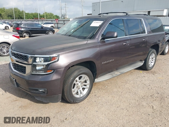 2015 Chevrolet Suburban LT with VIN 1GNSCJKCXFR175154, listed as a IAAI auction lot 42280418 with 227,373 mi miles and . Bid and sale history available at DreamBid. Image 2.