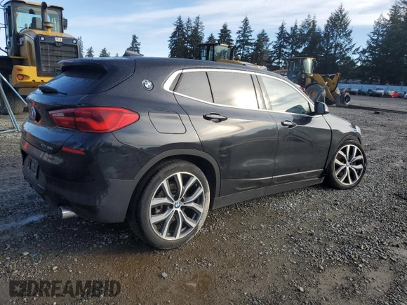 2018 BMW X2 xDrive28i with VIN WBXYJ5C36JEF78438, listed as a Copart auction lot 46850675 with 45,525 mi miles and Salvage Title. Bid and sale history available at carsss.com. Image 3.