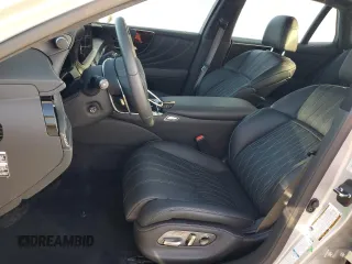 2024 Lexus LS with VIN JTHD51GF5R5012520, listed as a Copart auction lot 49307425 with 1,728 mi miles and Salvage Title. Bid and sale history available at carsss.com. Image 7.