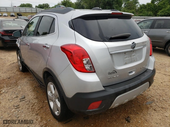 2016 Buick Encore with VIN KL4CJASB4GB671873, listed as a Copart auction lot 49910402 with 76,742 mi miles and Salvage Title. Bid and sale history available at carsss.com. Image 3.