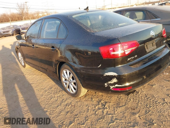 2015 Volkswagen Jetta SE with VIN 3VWD17AJXFM244532, listed as a IAAI auction lot 41769683 with 113,890 mi miles and . Bid and sale history available at DreamBid. Image 3.