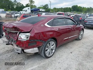 2015 Chevrolet Impala LTZ with VIN 2G1165S30F9131363, listed as a IAAI auction lot 42203443 with 130,536 mi miles and . Bid and sale history available at DreamBid. Image 4.