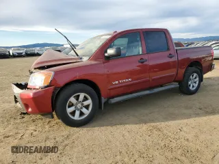 2013 Nissan Titan SV with VIN 1N6AA0ED7DN300217, listed as a Copart auction lot 46350695 with 130,838 mi miles and Salvage title. Bid and sale history available at DreamBid. Image 1.