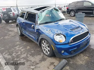 2013 MINI Hardtop S with VIN WMWSV3C54DT478457, listed as a IAAI auction lot 41622001 with 148,541 mi miles and . Bid and sale history available at DreamBid. Image 1.