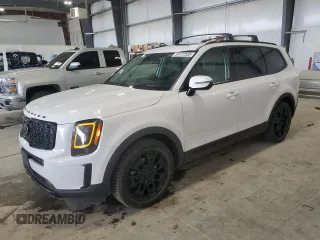 2021 Kia Telluride SX with VIN 5XYP5DHC7MG152914, listed as a Copart auction lot 54172835 with 109,105 mi miles and Salvage title. Bid and sale history available at DreamBid. Image 1.