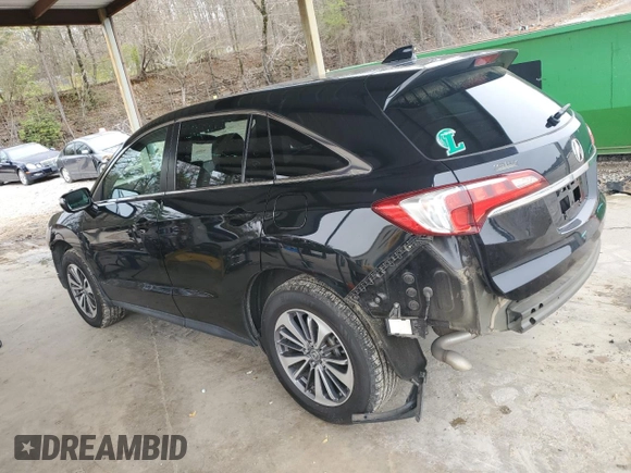 2018 Acura RDX w/Advance Pkg with VIN 5J8TB3H70JL009762, listed as a Copart auction lot 50264555 with 91,120 mi miles and Salvage Title. Bid and sale history available at carsss.com. Image 2.