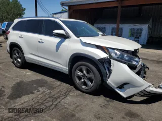 2018 Toyota Highlander Limited with VIN 5TDDZRFHXJS859653, listed as a Copart auction lot 62959265 with 52,833 mi miles and Clean title. Bid and sale history available at DreamBid. Image 4.