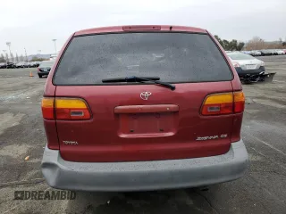 1999 Toyota Sienna CE z VIN 4T3GF19C7XU154663, wystawiony jako Copart lot #85240854 z przebiegiem 197 962 mil mil oraz Szkoda całkowita • Salvage title. Historia ofert i sprzedaży dostępna na DreamBid. Obrazek 6.