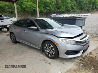 2016 Honda Civic EX with VIN 19XFC2F76GE080083, listed as a Copart auction lot 54966345 with 163,969 mi miles and Salvage Title. Bid and sale history available at DreamBid. Image 4.