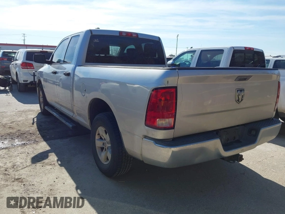 2013 Ram 1500 Tradesman with VIN 1C6RR6FP8DS581320, listed as a IAAI auction lot 41386510 with 141,632 mi miles and . Bid and sale history available at DreamBid. Image 3.