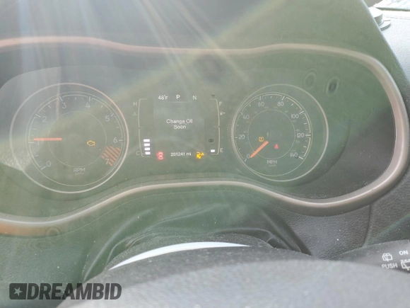 2015 Jeep Cherokee Sport with VIN 1C4PJMAB0FW773656, listed as a Copart auction lot 45496485 with 201,241 mi miles and Salvage Title. Bid and sale history available at carsss.com. Image 9.