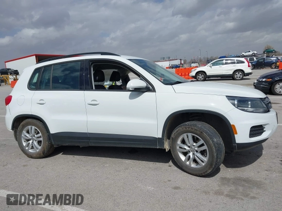 2016 Volkswagen Tiguan S with VIN WVGBV7AX5GW600479, listed as a IAAI auction lot 41828028 with 131,910 mi miles and . Bid and sale history available at DreamBid. Image 14.