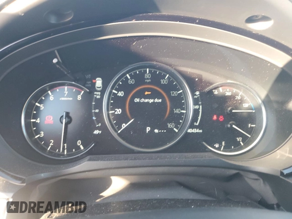 2021 Mazda CX-9 Carbon Edition with VIN JM3TCBDY3M0520450, listed as a Copart auction lot 42595065 with 40,434 mi miles and Salvage title. Bid and sale history available at DreamBid. Image 9.