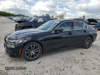 2020 BMW 3 Series 330i with VIN 3MW5R1J05L8B16852, listed as a Copart auction lot 56912105 with 75,379 mi miles and Salvage title. Bid and sale history available at DreamBid. Image 1.