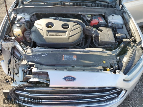 2016 Ford Fusion Titanium with VIN 3FA6P0D99GR278636, listed as a Copart auction lot 50372025 with 164,485 mi miles and Salvage title. Bid and sale history available at DreamBid. Image 12.