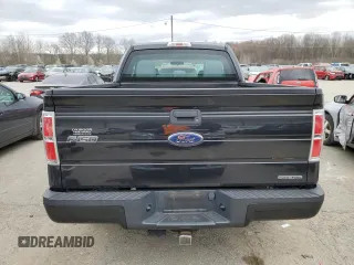 2013 Ford F-150 XL with VIN 1FTEX1CM9DFC18477, listed as a Copart auction lot 49625425 with 121,136 mi miles and Salvage Title. Bid and sale history available at carsss.com. Image 6.