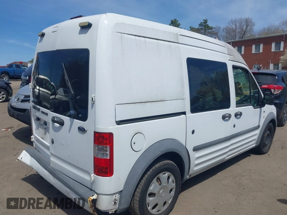 2011 Ford Transit Connect XLT with VIN NM0LS7DN1BT055867, listed as a IAAI auction lot 42094354 with 103,365 mi miles and . Bid and sale history available at DreamBid. Image 4.