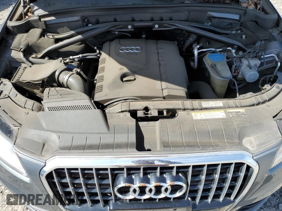 2014 Audi Q5 Premium Plus with VIN WA1LFAFP6EA119348, listed as a Copart auction lot 52051225 with 128,273 mi miles and Clean Title. Bid and sale history available at carsss.com. Image 12.