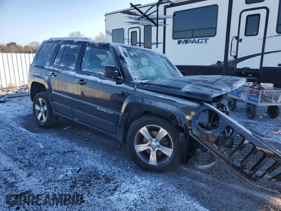 2017 Jeep Patriot High Altitude with VIN 1C4NJRFB4HD108268, listed as a Copart auction lot 41528895 with Not Provided miles and Salvage Title. Bid and sale history available at DreamBid. Image 4.