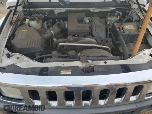 2007 Hummer H3 SUV with VIN 5GTDN13E678102441, listed as a Copart auction lot 54137965 with 199,890 mi miles and Salvage Title. Bid and sale history available at carsss.com. Image 12.
