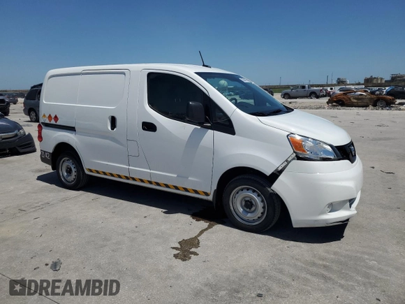 2021 Nissan NV200 SV with VIN 3N6CM0KN8MK697939, listed as a Copart auction lot 56544775 with 38,809 mi miles and Salvage title. Bid and sale history available at DreamBid. Image 4.