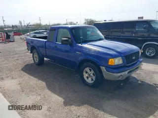 2003 Ford Ranger XL Fleet with VIN 1FTZR45E63PA79694, listed as a IAAI auction lot 41852806 with 224,045 mi miles and . Bid and sale history available at carsss.com. Image 1.