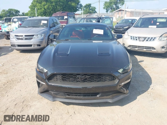 2020 Ford Mustang EcoBoost with VIN 1FA6P8TH0L5188201, listed as a IAAI auction lot 42594719 with 38,370 mi miles and . Bid and sale history available at DreamBid. Image 12.