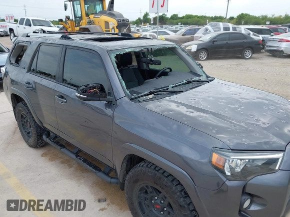 2020 Toyota 4Runner SR5 with VIN JTEZU5JR0L5214205, listed as a IAAI auction lot 42056527 with 159,814 mi miles and . Bid and sale history available at DreamBid. Image 17.