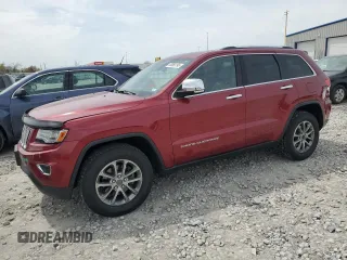 2014 Jeep Grand Cherokee Limited with VIN 1C4RJFBG1EC480962, listed as a Copart auction lot 53069195 with 198,937 mi miles and Salvage Title. Bid and sale history available at DreamBid. Image 1.