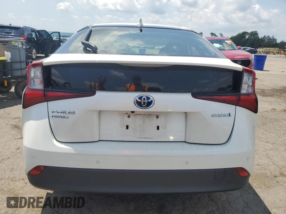2020 Toyota Prius LE with VIN JTDL9RFU5L3017235, listed as a Copart auction lot 64452855 with Not provided miles and Salvage title. Bid and sale history available at DreamBid. Image 6.