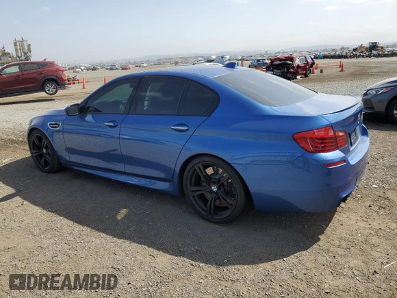 2016 BMW M5 with VIN WBSFV9C56GD595598, listed as a Copart auction lot 53042714 with 87,563 mi miles. Bid and sale history available at carsss.com. Image 2.