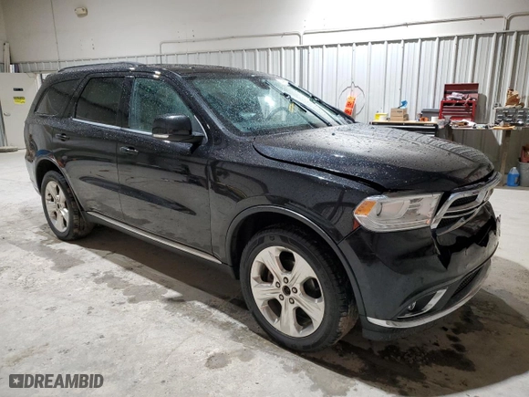 2014 Dodge Durango Limited with VIN 1C4RDJDG1EC524708, listed as a Copart auction lot 49599935 with 151,223 mi miles and Salvage Title. Bid and sale history available at carsss.com. Image 4.