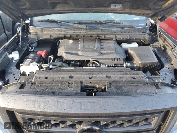 2021 Nissan Titan SV with VIN 1N6AA1ED1MN523407, listed as a Copart auction lot 76109324 with Not provided miles and Salvage title. Bid and sale history available at DreamBid. Image 12.