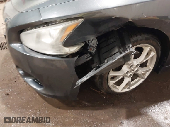 2013 Nissan Maxima SV with VIN 1N4AA5AP5DC801446, listed as a IAAI auction lot 41996092 with 124,823 mi miles and . Bid and sale history available at DreamBid. Image 6.