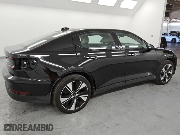 2023 Polestar 2 with VIN YSMEG3KA8PL150962, listed as a Copart auction lot 80530014 with 55,311 mi miles and Clean Title. Bid and sale history available at carsss.com. Image 3.