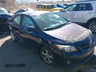 2011 Toyota Corolla L with VIN 2T1BU4EE5BC734666, listed as a IAAI auction lot 41640201 with 205,025 mi miles. Bid and sale history available at carsss.com. Image 1.