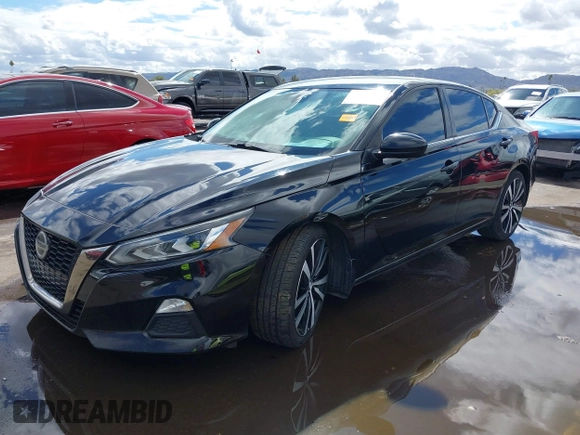 2020 Nissan Altima 2.5 SR with VIN 1N4BL4CV3LC265342, listed as a IAAI auction lot 41784597 with 81,168 mi miles. Bid and sale history available at carsss.com. Image 2.