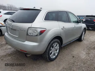 2008 Mazda CX-7 Sport with VIN JM3ER293780197398, listed as a IAAI auction lot 41527782 with 156,000 mi miles. Bid and sale history available at carsss.com. Image 4.