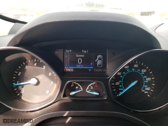 2016 Ford Escape Titanium with VIN 1FMCU9J9XGUC83279, listed as a Copart auction lot 53873545 with 155,347 mi miles and Clean Title. Bid and sale history available at carsss.com. Image 9.