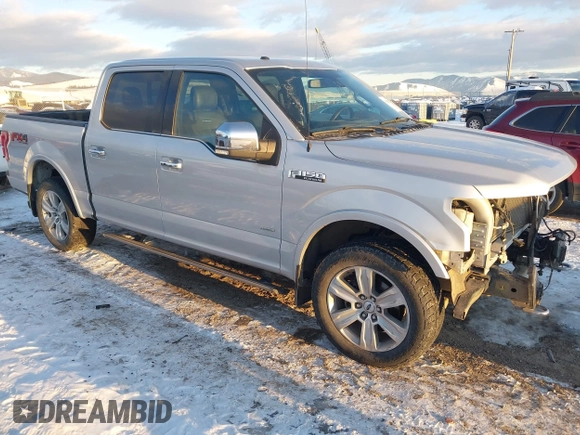 2015 Ford F-150 XLT with VIN 1FTEW1EG7FFC95491, listed as a IAAI auction lot 41362829 with 118,907 mi miles. Bid and sale history available at carsss.com. Image 1.