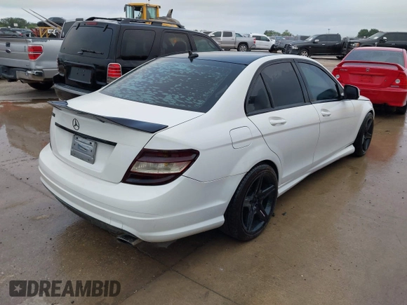 2009 Mercedes-Benz C 300 Sport with VIN WDDGF54X09R070890, listed as a IAAI auction lot 42511236 with 96,781 mi miles and . Bid and sale history available at DreamBid. Image 4.