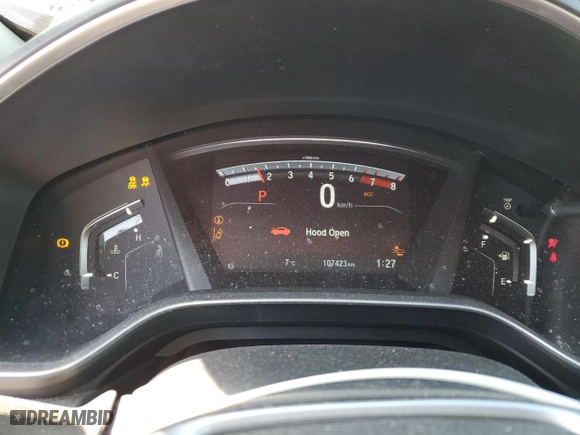 2020 Honda CR-V EX-L with VIN 2HKRW2H87LH202692, listed as a Copart auction lot 51679245 with 107,423 mi miles and Salvage Title. Bid and sale history available at carsss.com. Image 9.