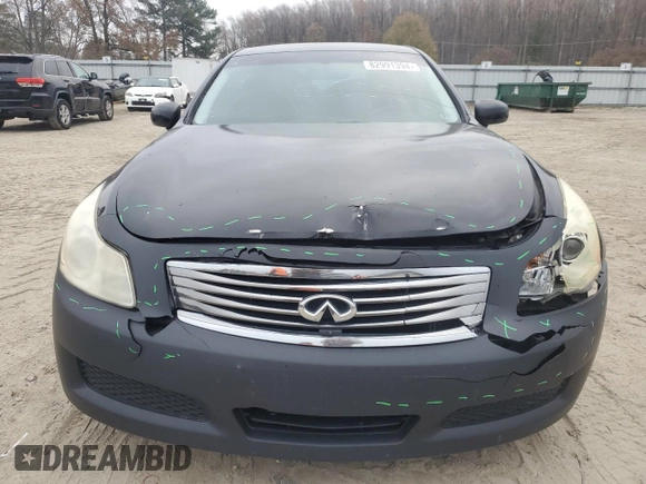 2008 Infiniti G35 Journey with VIN JNKBV61E38M212210, listed as a Copart auction lot 82991394 with 162,116 mi miles and Salvage title. Bid and sale history available at DreamBid. Image 5.