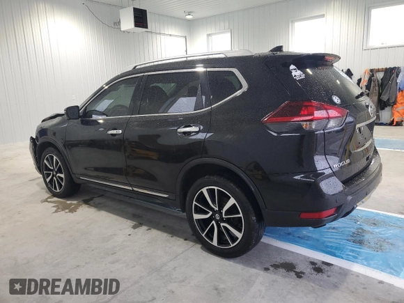 2020 Nissan Rogue SL with VIN 5N1AT2MV8LC720545, listed as a Copart auction lot 52154615 with 97,452 mi miles and Salvage Title. Bid and sale history available at DreamBid. Image 2.